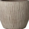 Intratuin bloempot Dave taupe D 23 H 19 cm