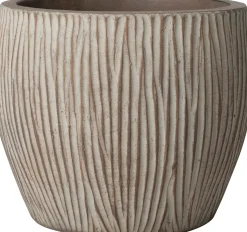 Intratuin bloempot Dave taupe D 23 H 19 cm