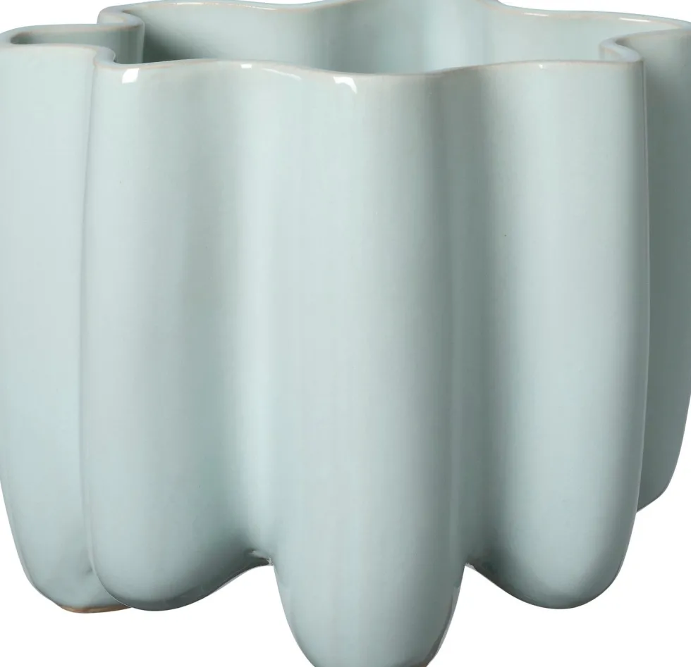 Intratuin bloempot Fes blauw D 11 H 9 cm