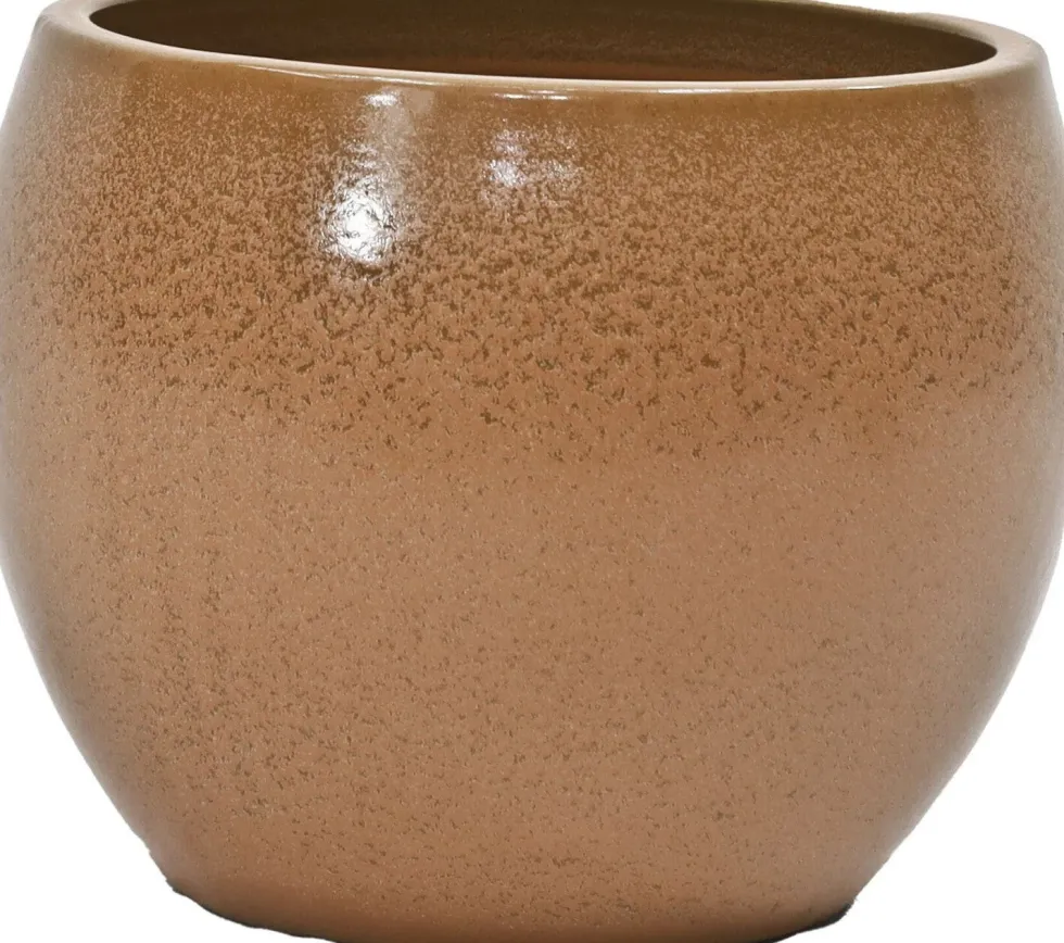 Intratuin bloempot Fins oranje D 21 H 17 cm