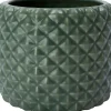 Intratuin bloempot Floris groen D 20 H 18 cm