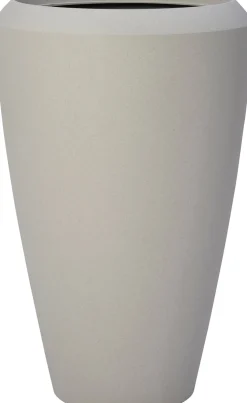 Intratuin bloempot Girona taupe D 44 H 70 cm