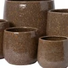 Intratuin bloempot Graz bruin D 26 H 24 cm