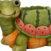 Intratuin bloempot groen / geel 33 x 22,5 x 23 cm
