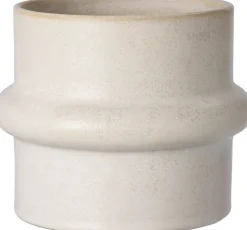 Intratuin bloempot Helle crème D 19,5 H 15,5 cm