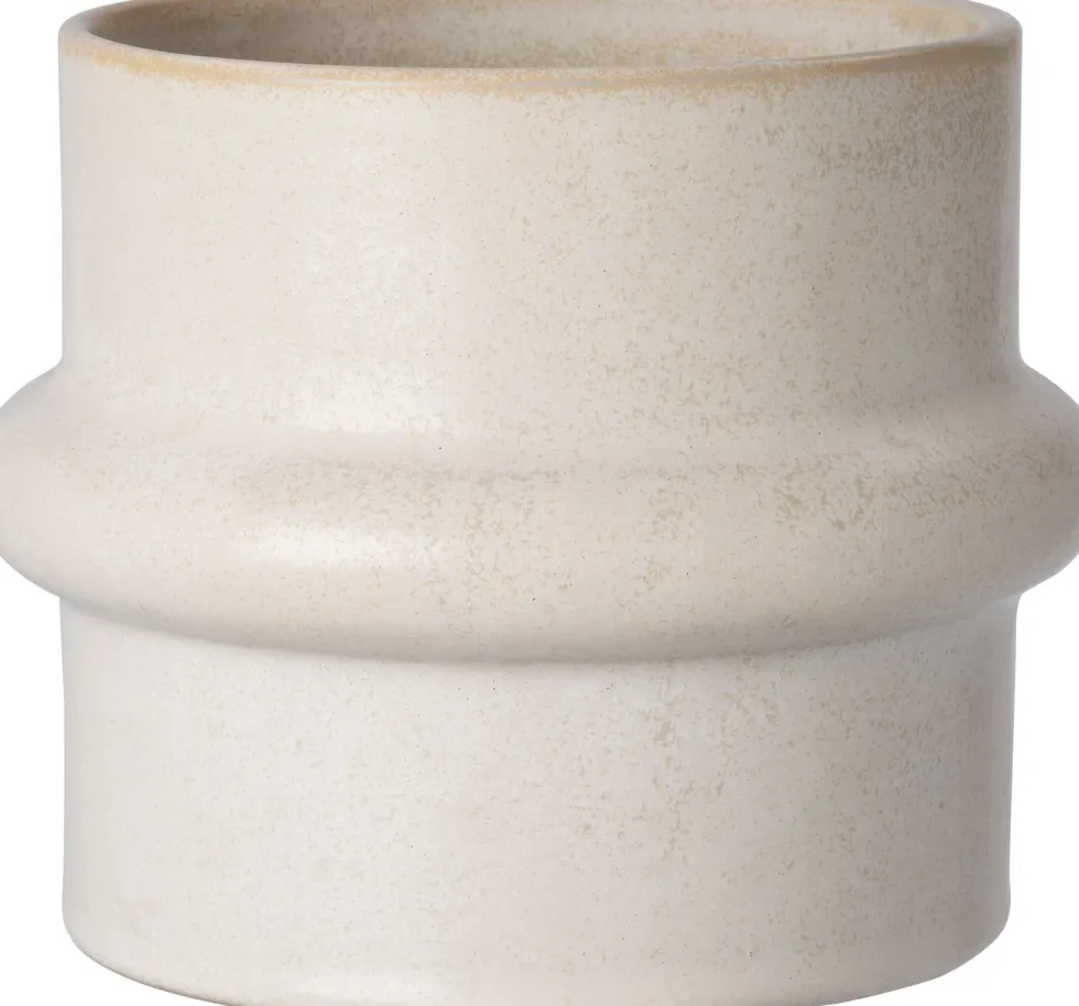 Intratuin bloempot Helle crème D 19,5 H 15,5 cm