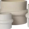 Intratuin bloempot Helle crème D 12,5 H 10 cm