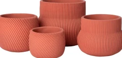 Intratuin bloempot Jela terracotta D 17 H 13,5 cm