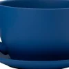 Intratuin bloempot Jody theekop blauw 23 x 19 x 12 cm