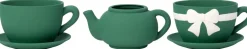 Intratuin bloempot Jody theekop groen 23 x 19 x 12 cm
