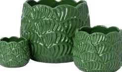 Intratuin bloempot Josip groen D 8 H 6,5 cm