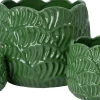 Intratuin bloempot Josip groen D 12 H 9,5 cm