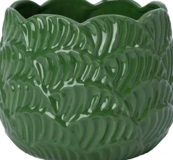 Intratuin bloempot Josip groen D 12 H 9,5 cm