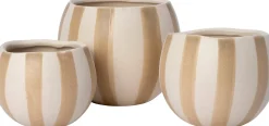 Intratuin bloempot Jude beige D 20,7 H 16,8 cm