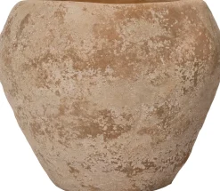 Intratuin bloempot Kim beige D 18 H 16 cm