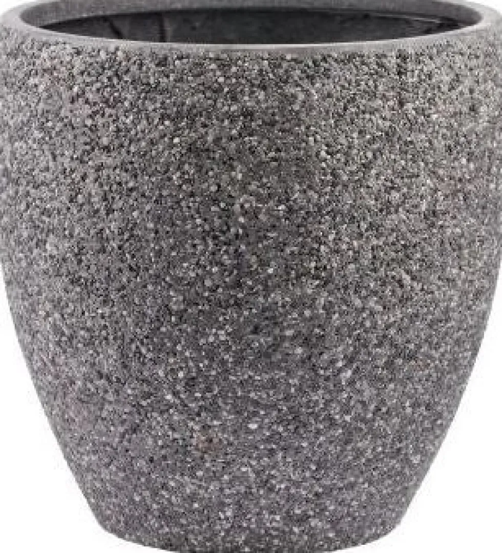 Intratuin bloempot Leo grijs D 75 H 75 cm