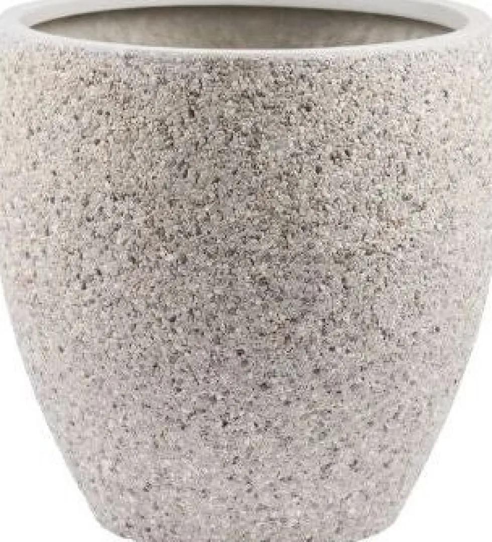 Intratuin bloempot Leo lichtgrijs D 87 H 87 cm