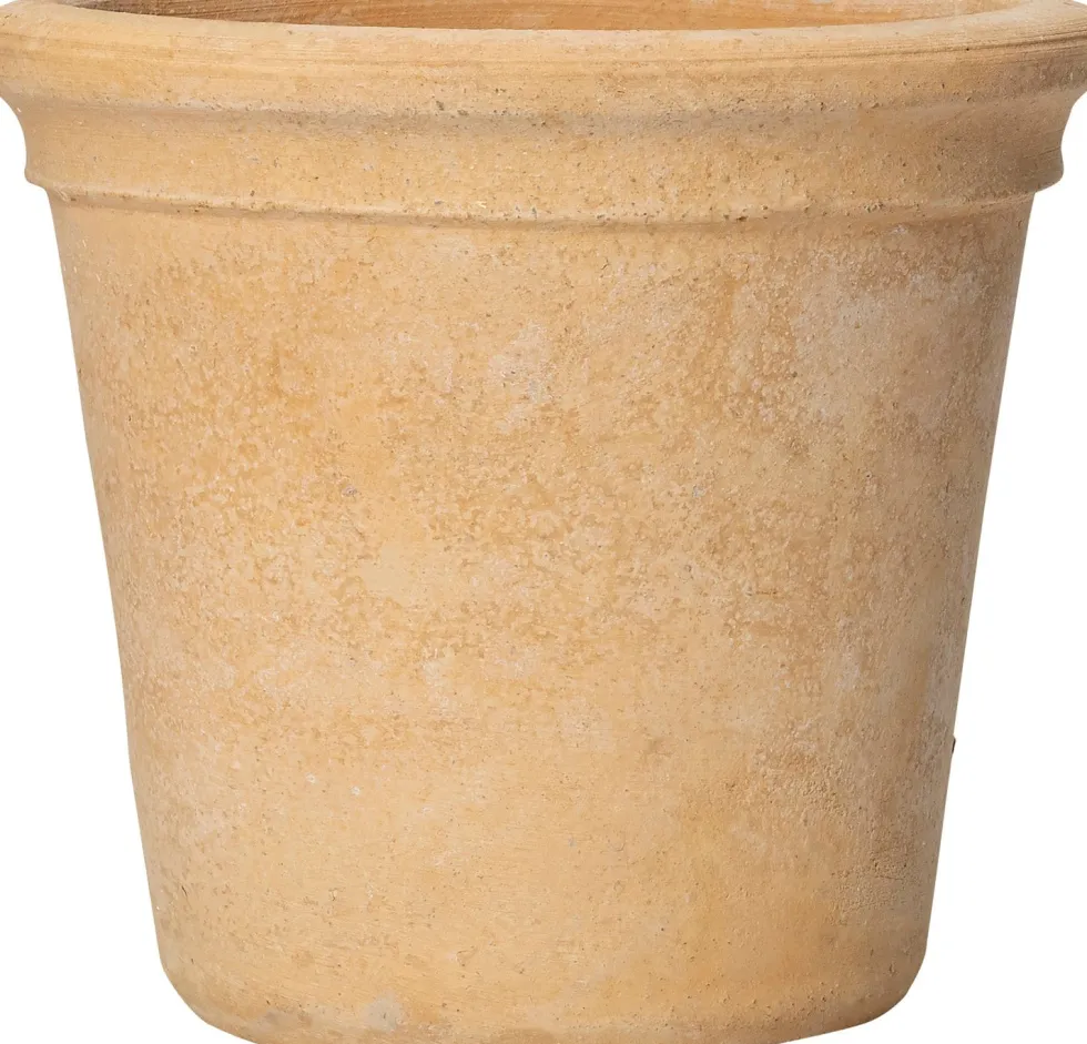 Intratuin bloempot Levi beige D 10 H 10 cm