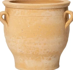Intratuin bloempot Liam beige D 10 H 10 cm