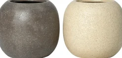 Intratuin bloempot Linda beige D 50 H 44,5 cm