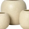 Intratuin bloempot Linda beige D 34 H 26 cm