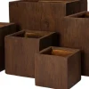 Intratuin bloempot Lisse bruin 30 x 30 x 28,5 cm