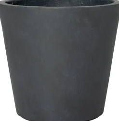 Intratuin bloempot Liv donkergrijs D 27 H 24 cm