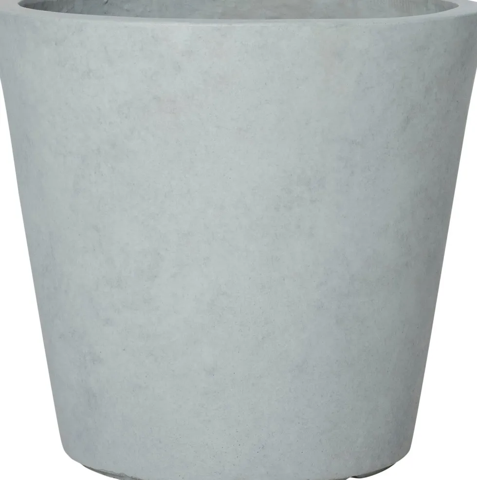 Intratuin bloempot Liv lichtgrijs D 27 H 24 cm