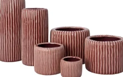 Intratuin bloempot Louva terracotta D 14 H 12 cm