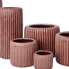 Intratuin bloempot Louva terracotta D 19 H 15 cm