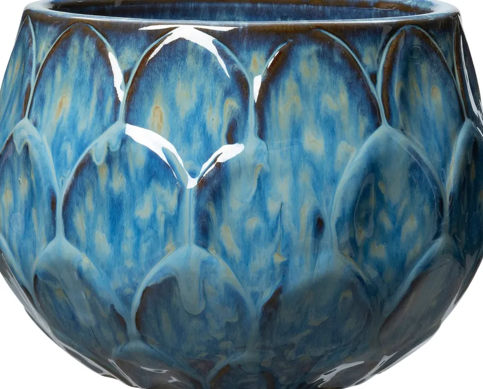 Intratuin bloempot Mae blauw D 18 H 13 cm
