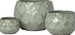 Intratuin bloempot Mae groen D 18 H 13 cm