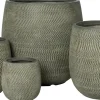 Intratuin bloempot Mandy groen D 24 H 23,5 cm