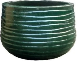 Intratuin bloempot Meave groen D 50 H 46 cm