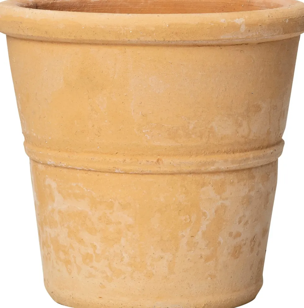 Intratuin bloempot Mees beige D 10 H 10 cm