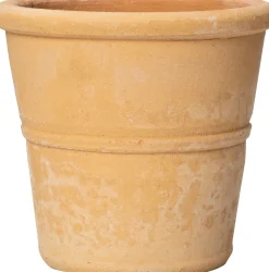 Intratuin bloempot Mees beige D 12 H 12 cm
