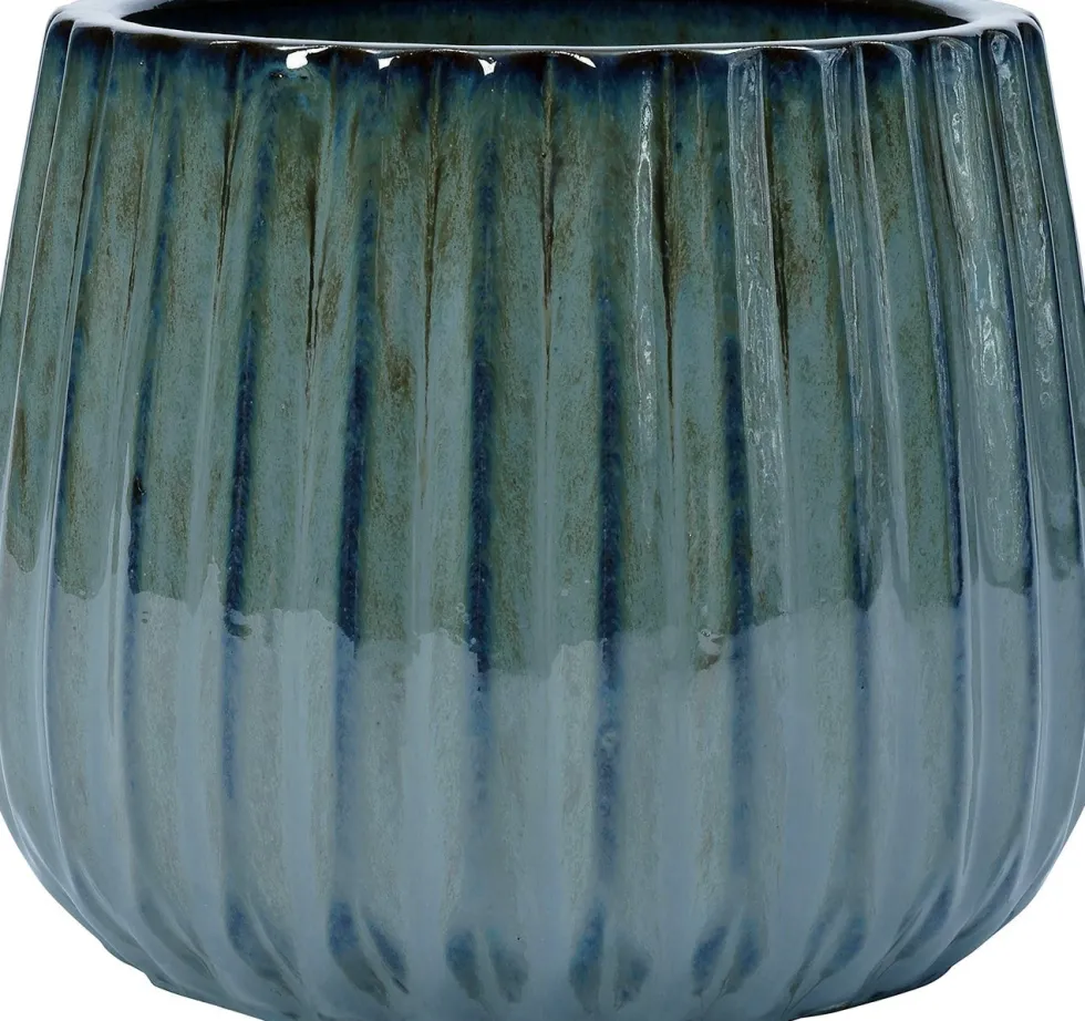 Intratuin bloempot Meloen groen D 20 H 17 cm