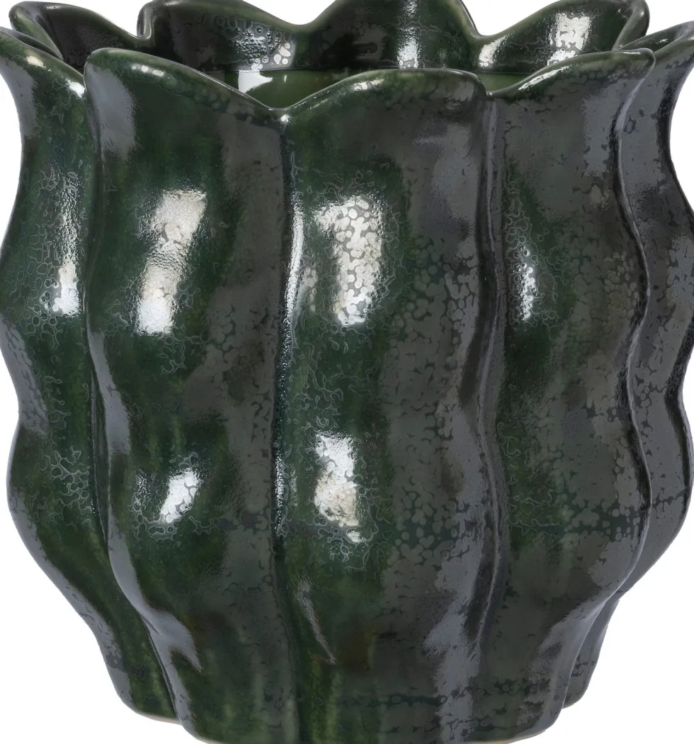 Intratuin bloempot Middy groen D 20,5 H 18,8 cm