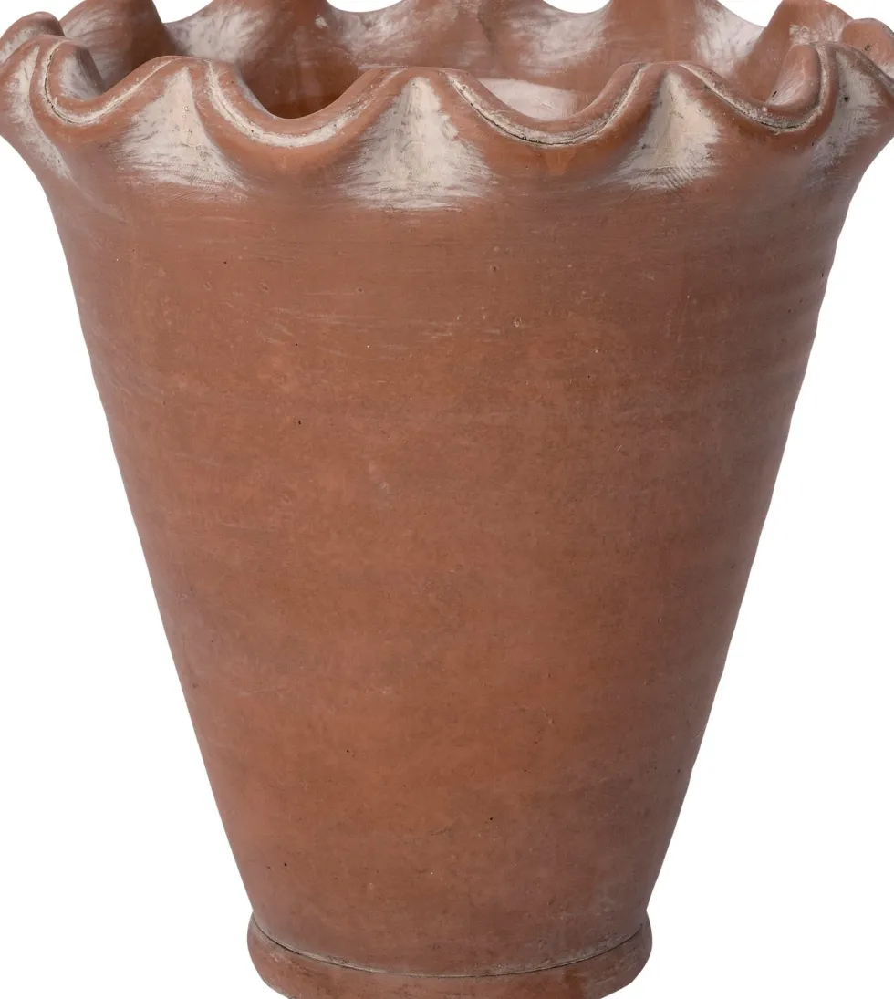 Intratuin bloempot Nador rood D 18 H 20 cm