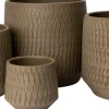 Intratuin bloempot Niamh bruin D 22 H 20 cm