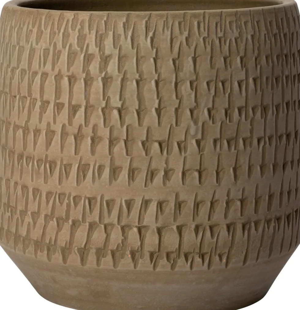 Intratuin bloempot Niamh bruin D 22 H 20 cm
