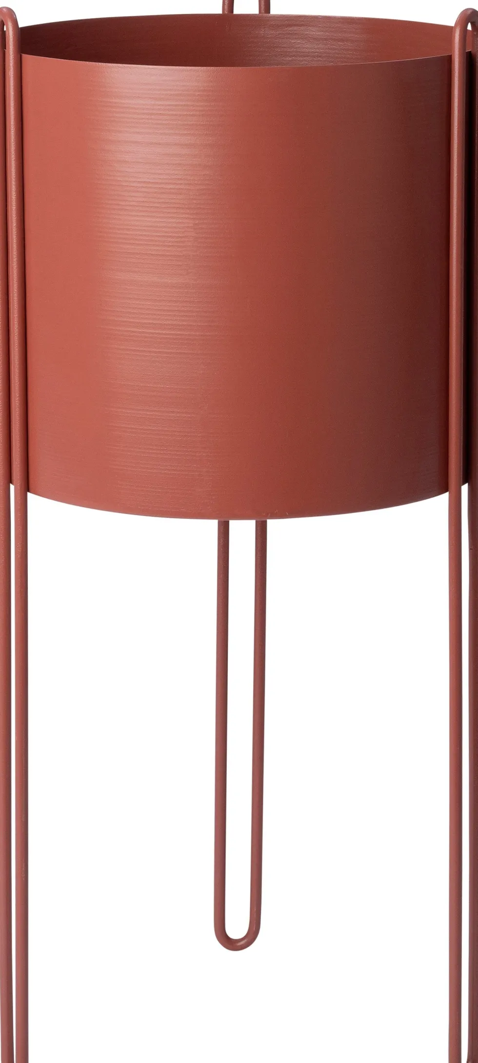 Intratuin bloempot op poten Julio terracotta D 18 H 40 cm