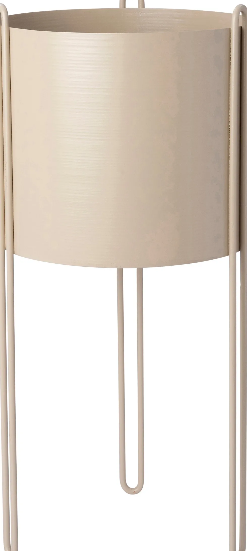 Intratuin bloempot op poten Julio beige D 23 H 50 cm