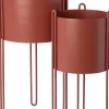 Intratuin bloempot op poten Julio terracotta D 23 H 50 cm