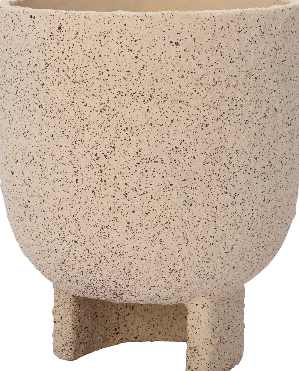 Intratuin bloempot op voet Loan crème D 11 H 13 cm