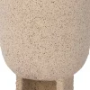 Intratuin bloempot op voet Loan crème D 17 H 20 cm