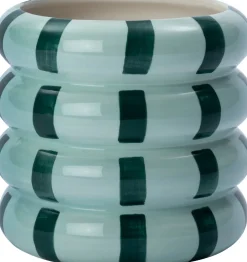 Intratuin bloempot Owen groen D 12,5 H 12 cm
