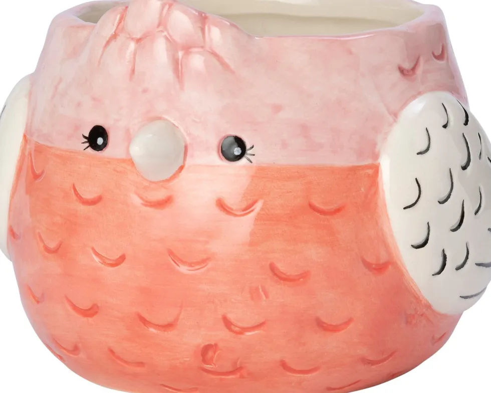 Intratuin bloempot Pip roze 14,7 x 14,5 x 11,4 cm