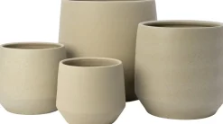Intratuin bloempot Rano taupe D 42 H 38 cm