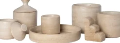 Intratuin bloempot Rovani beige D 14 H 13 cm